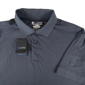 LAPG Operator Tactical‎ Polo Midnight Navy Blue Mens Large OPPOLO New